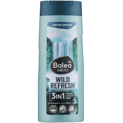 Гель для душу Balea чоловічий Wild Refresh 300 мл, Німеччина