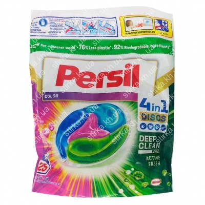 Капсули для прання Persil Color 25 шт., Бельгія