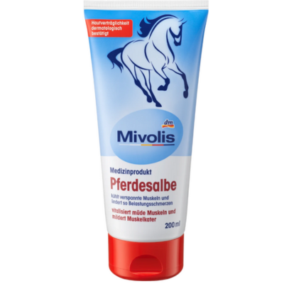 Кінськв мазь Mivolis. 200 мл Німеччина