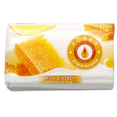 Мило для рук Forea кускове Молоко та Мед 150 г, Німеччина
