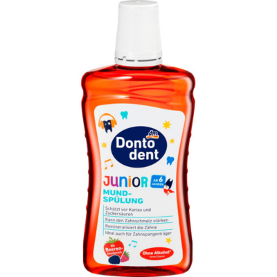Ополіскувач для рота Dontodent Junior від 6 років 500 мл, Німеччина