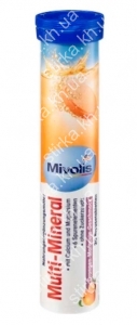 Шипучі таблетки Mivolis Multi-Mineral 20 шт., Німеччина