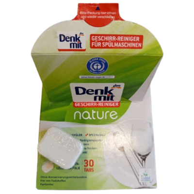 Таблетки для посудомийних машин Denkmit Nature 1 шт., Німеччина