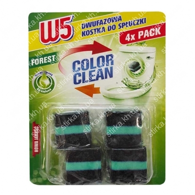 Таблетки для забарвлення води W5 Color Clean Forest, Польща