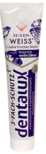 Зубна паста Dentalux Complex Seiden Weiss 125 мл, Німеччина
