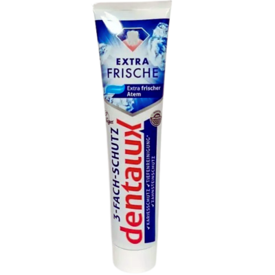 Зубна паста Dentalux Extra Frische125 мл, Німеччина
