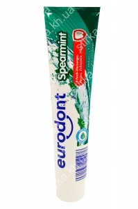 Зубна паста Eurodont Spearmint 125 мл, Німеччина